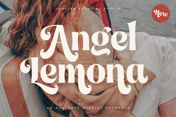 Angel Lemona: A Bold Display Font for Web Design
