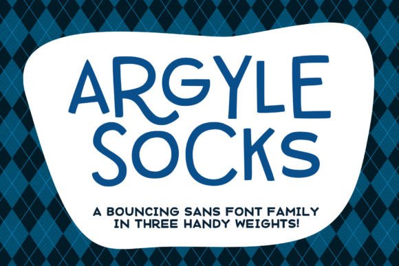Argyle Socks: A Charming Display Font for Makers