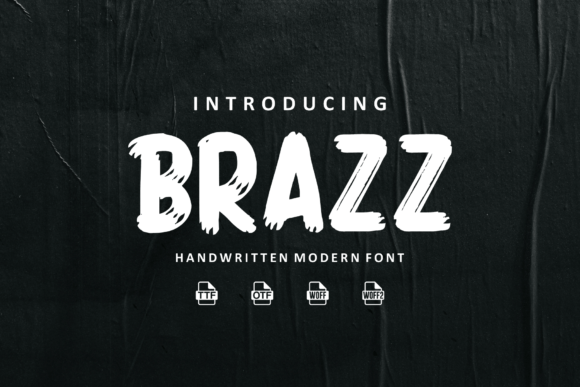 Brazz: A Modern Sans Serif Font for Makers