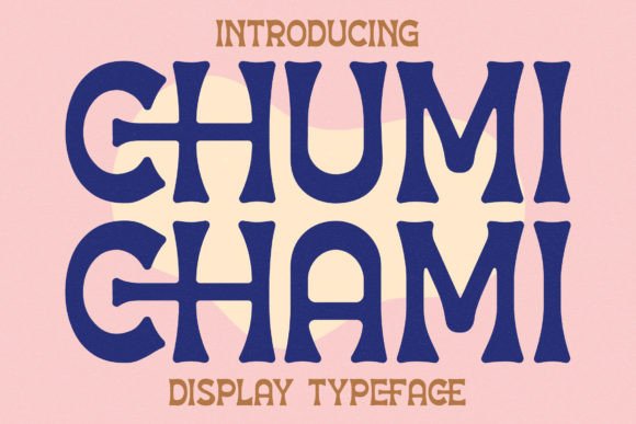 Chumi Chami: A Modern Display Font for Bold Branding