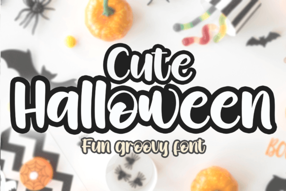 Cute Halloween: A Groovy Retro Display Font Review