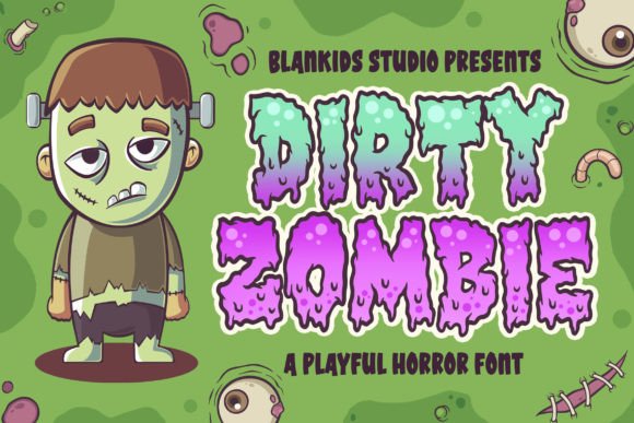 Dirty Zombie: A Spooky Display Font for Branding