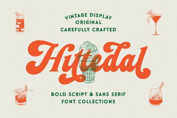 Hittedal: A Bold Display Font for Your Brand