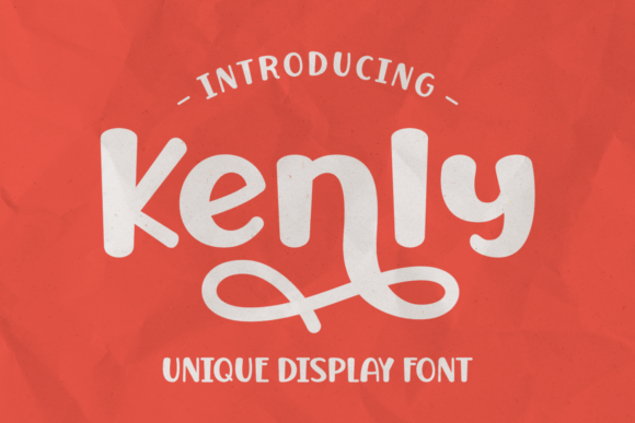 Kenly: A Charming Display Font for Makers