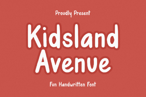 Kidsland Avenue: A Playful Display Font for Makers