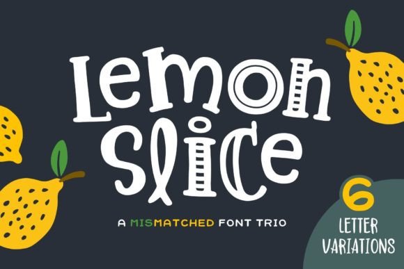 Lemon Slice: A Playful Display Font for Web Design
