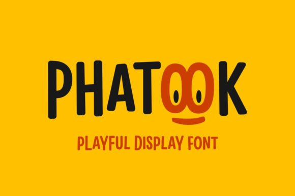 Phatook: A Playful Display Font for Bold Branding