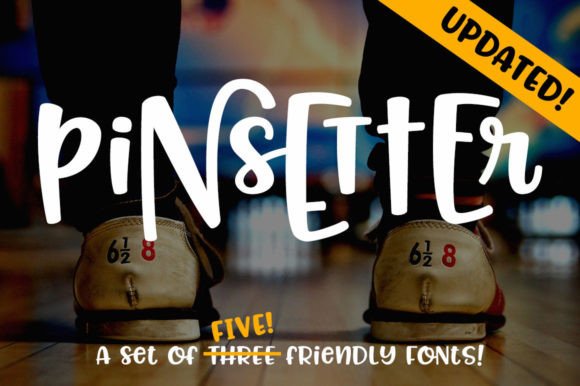 Pinsetter: A Playful Display Font for Web Design