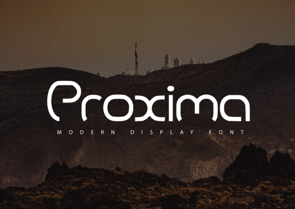 Proxima: A Modern Display Font for Crafters