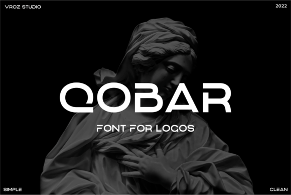 Qobar: A Bold Display Font for Modern Branding