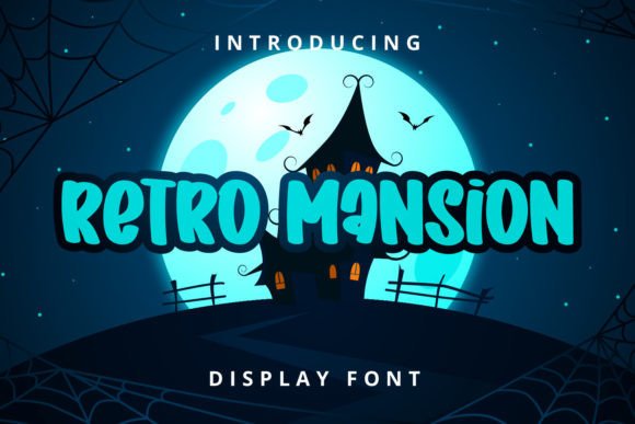 Retro Mansion: A Playful Display Font for Web Design