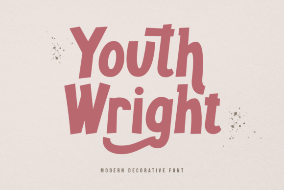 Youth Wright: The Display Font for Bold Campaigns